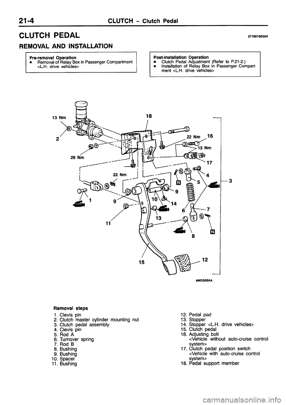 MITSUBISHI PAJERO SPORT 1999  Workshop Manual 