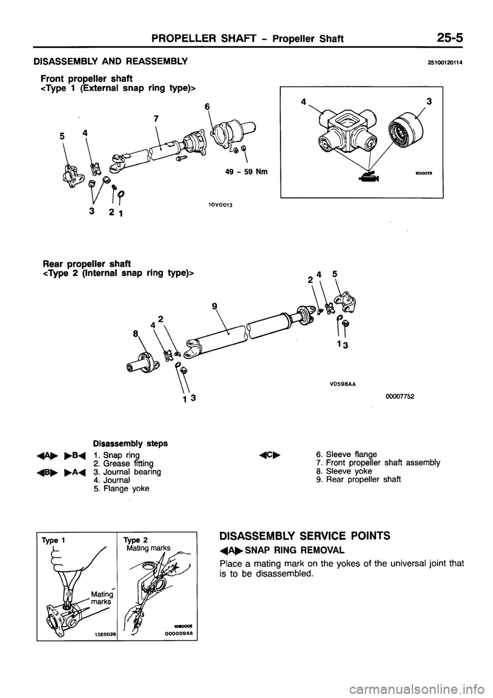 MITSUBISHI PAJERO SPORT 1999  Workshop Manual 