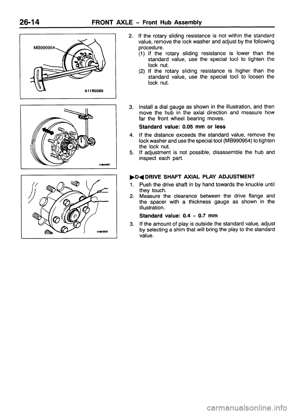 MITSUBISHI PAJERO SPORT 1999 Workshop Manual MITSUBISHI PAJERO SPORT 1999 Workshop Manual
