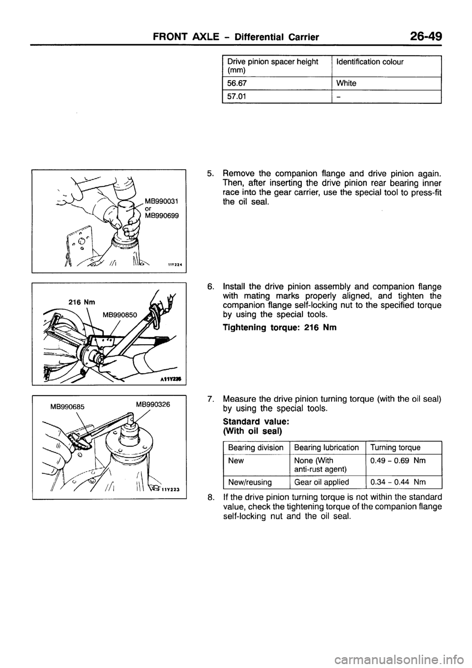 MITSUBISHI PAJERO SPORT 1999 Workshop Manual MITSUBISHI PAJERO SPORT 1999 Workshop Manual