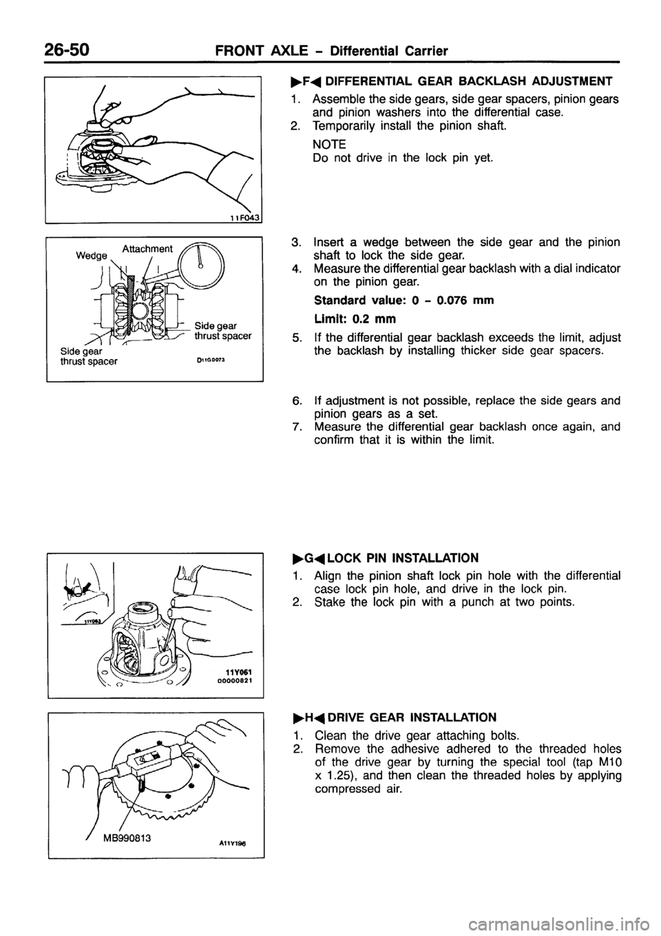 MITSUBISHI PAJERO SPORT 1999 Workshop Manual MITSUBISHI PAJERO SPORT 1999 Workshop Manual