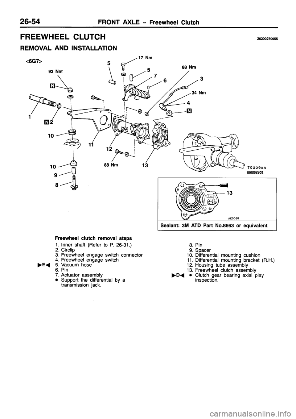MITSUBISHI PAJERO SPORT 1999 Workshop Manual MITSUBISHI PAJERO SPORT 1999 Workshop Manual