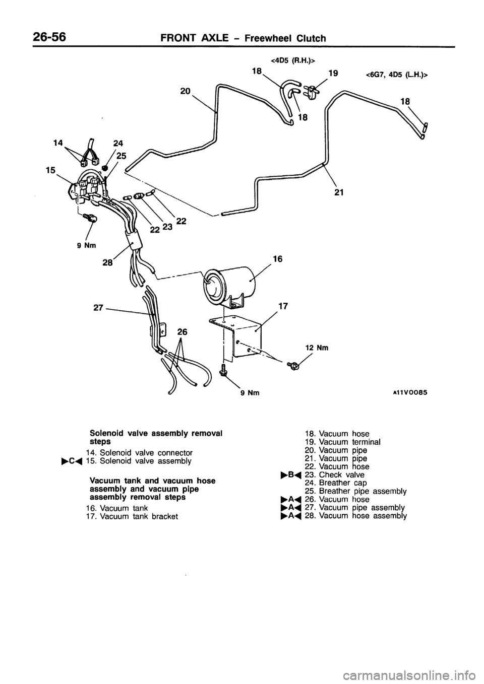 MITSUBISHI PAJERO SPORT 1999  Workshop Manual 