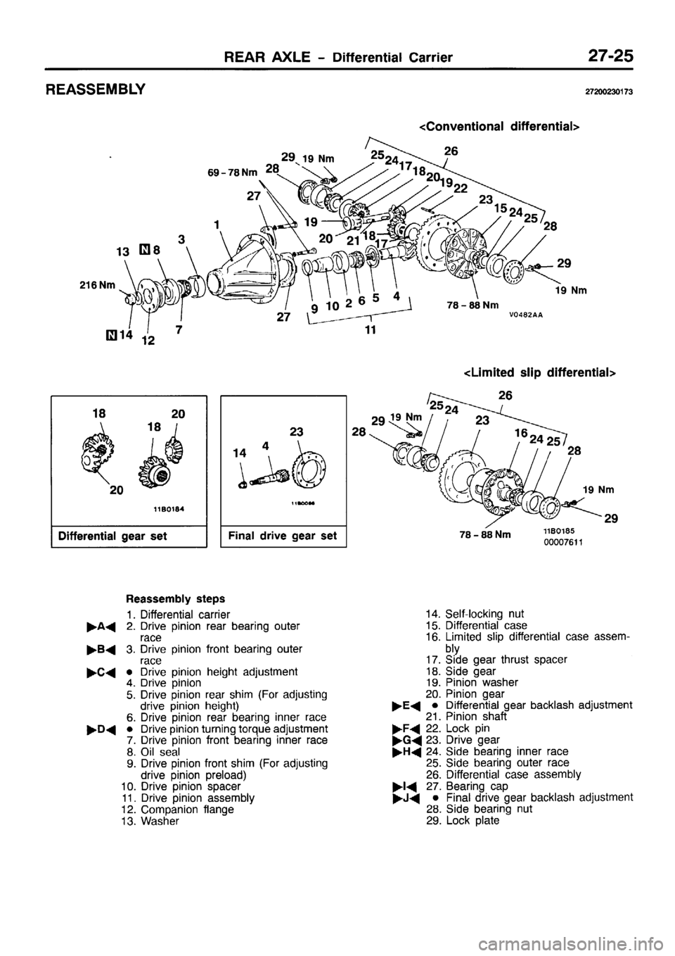 MITSUBISHI PAJERO SPORT 1999 Workshop Manual MITSUBISHI PAJERO SPORT 1999 Workshop Manual