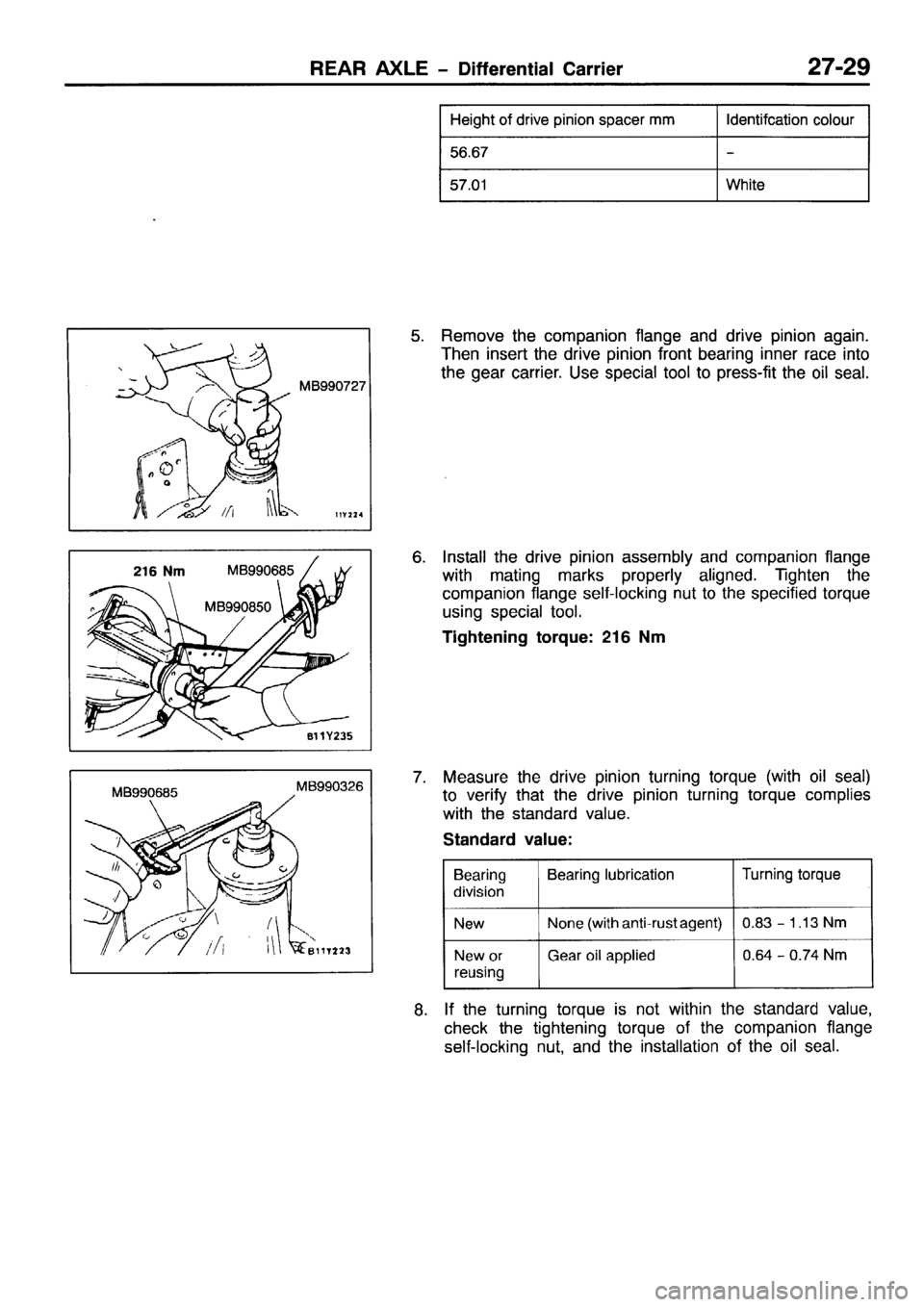 MITSUBISHI PAJERO SPORT 1999 Workshop Manual MITSUBISHI PAJERO SPORT 1999 Workshop Manual