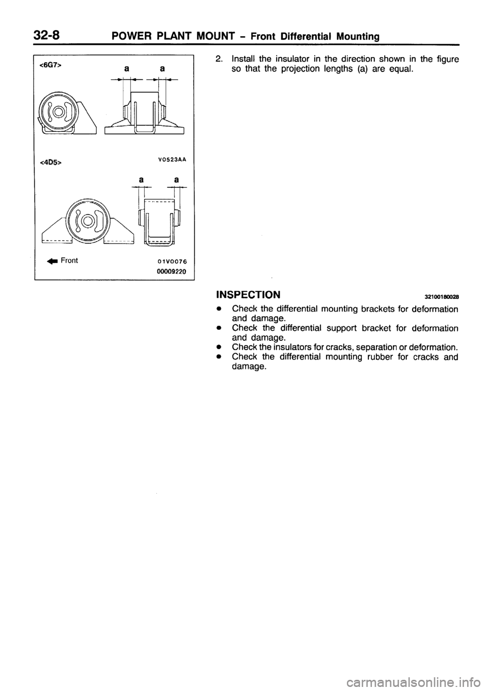 MITSUBISHI PAJERO SPORT 1999 Workshop Manual MITSUBISHI PAJERO SPORT 1999 Workshop Manual