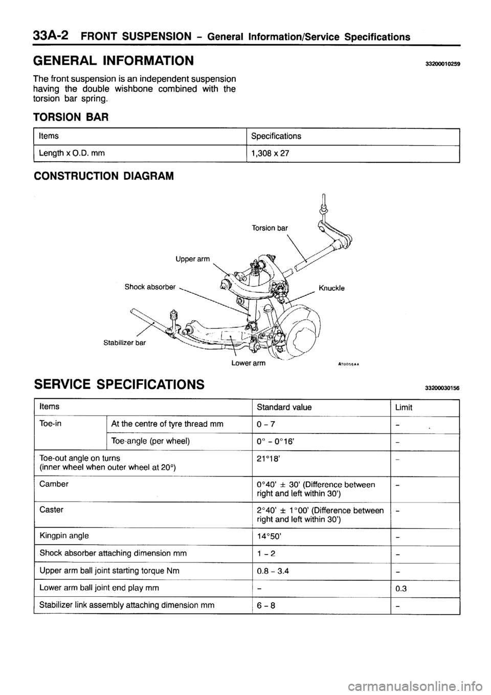 MITSUBISHI PAJERO SPORT 1999 Workshop Manual MITSUBISHI PAJERO SPORT 1999 Workshop Manual