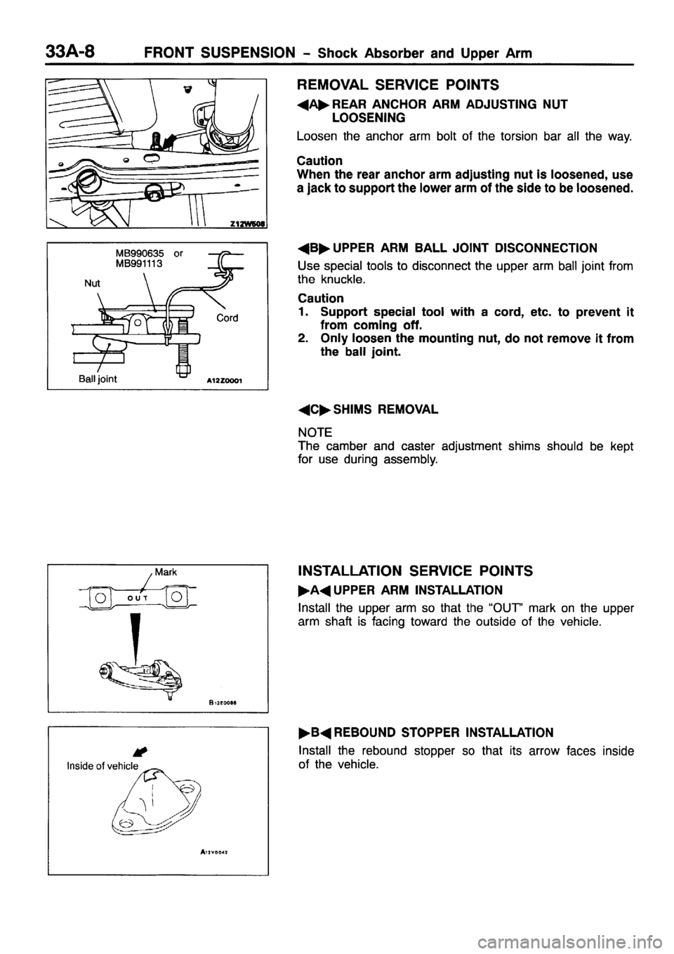 MITSUBISHI PAJERO SPORT 1999 Workshop Manual MITSUBISHI PAJERO SPORT 1999 Workshop Manual