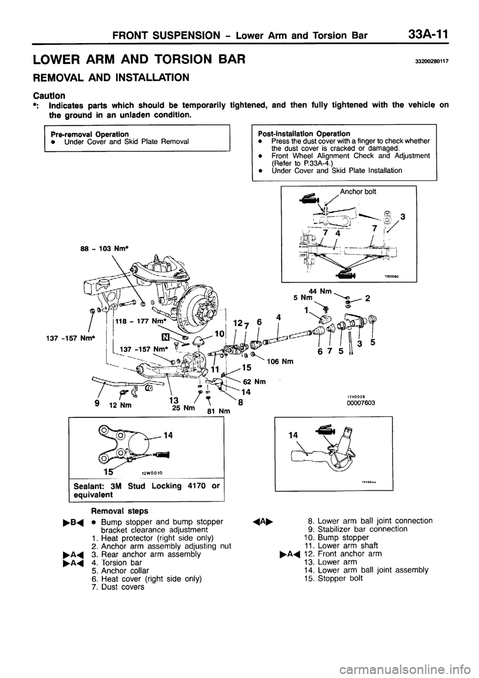 MITSUBISHI PAJERO SPORT 1999 Workshop Manual MITSUBISHI PAJERO SPORT 1999 Workshop Manual