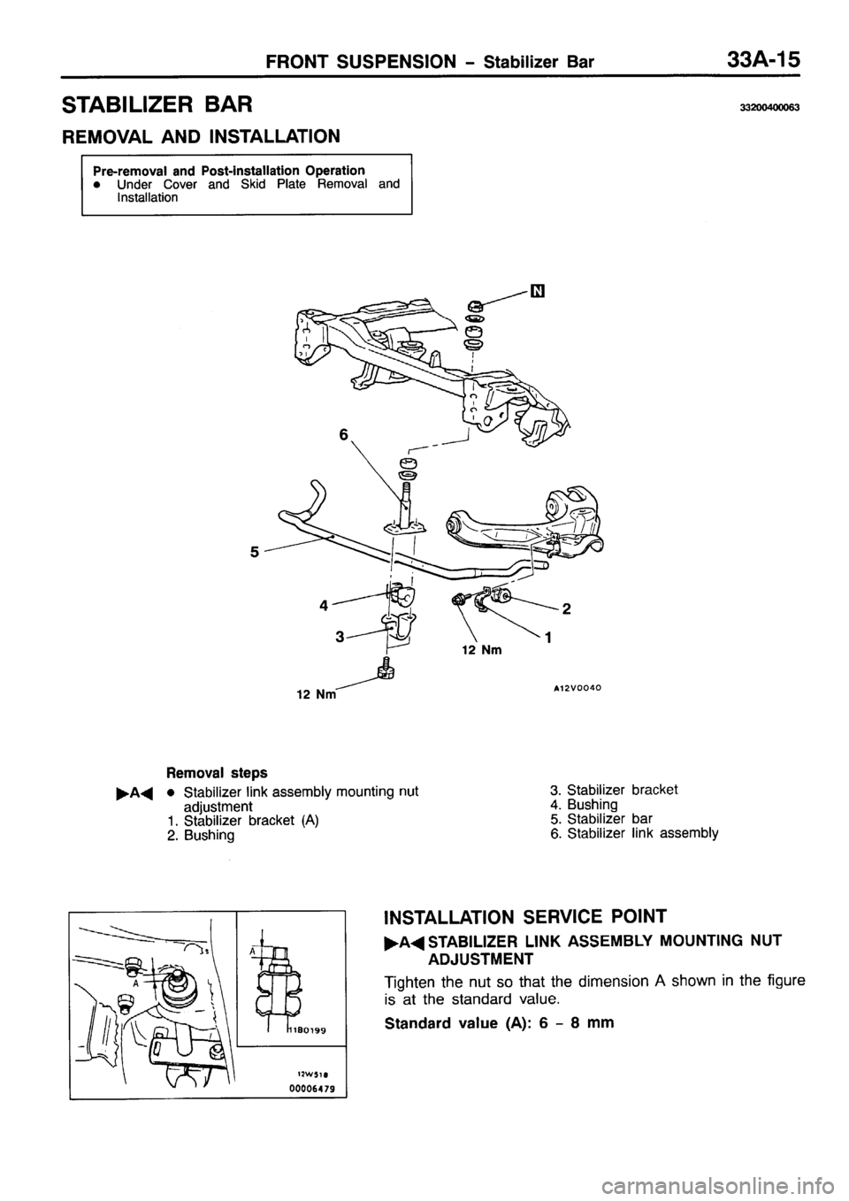 MITSUBISHI PAJERO SPORT 1999 Workshop Manual MITSUBISHI PAJERO SPORT 1999 Workshop Manual