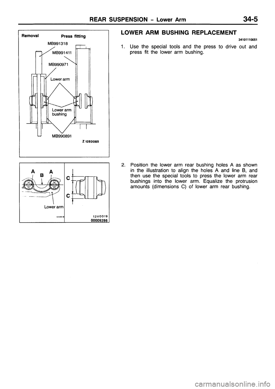 MITSUBISHI PAJERO SPORT 1999  Workshop Manual 