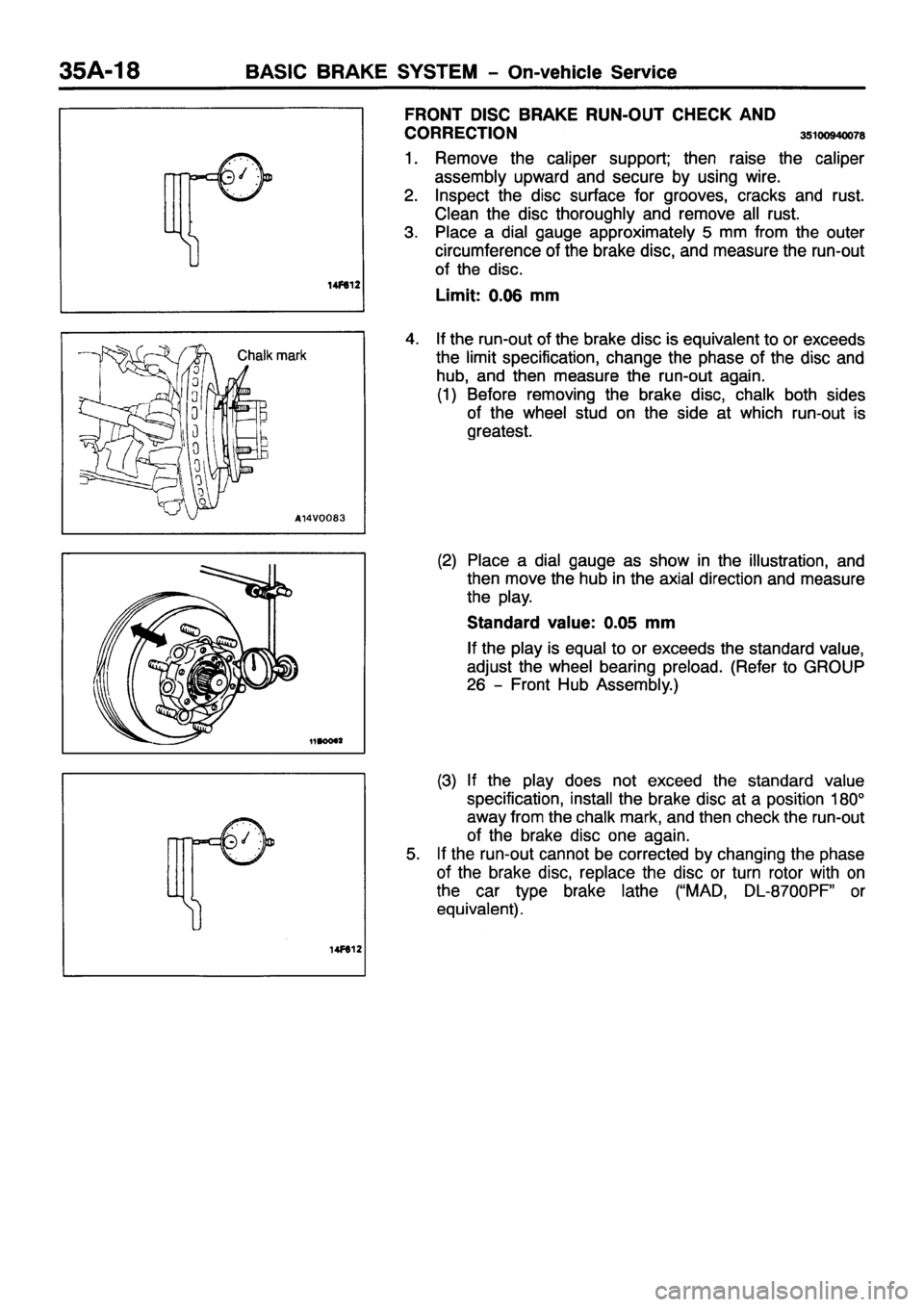 MITSUBISHI PAJERO SPORT 1999  Workshop Manual 
