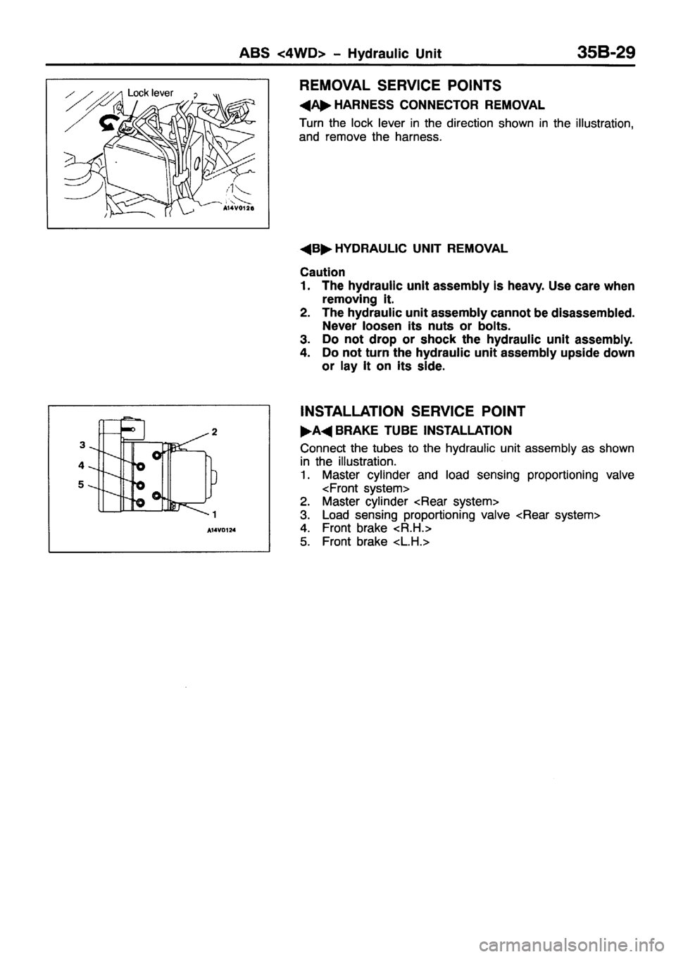 MITSUBISHI PAJERO SPORT 1999  Workshop Manual 