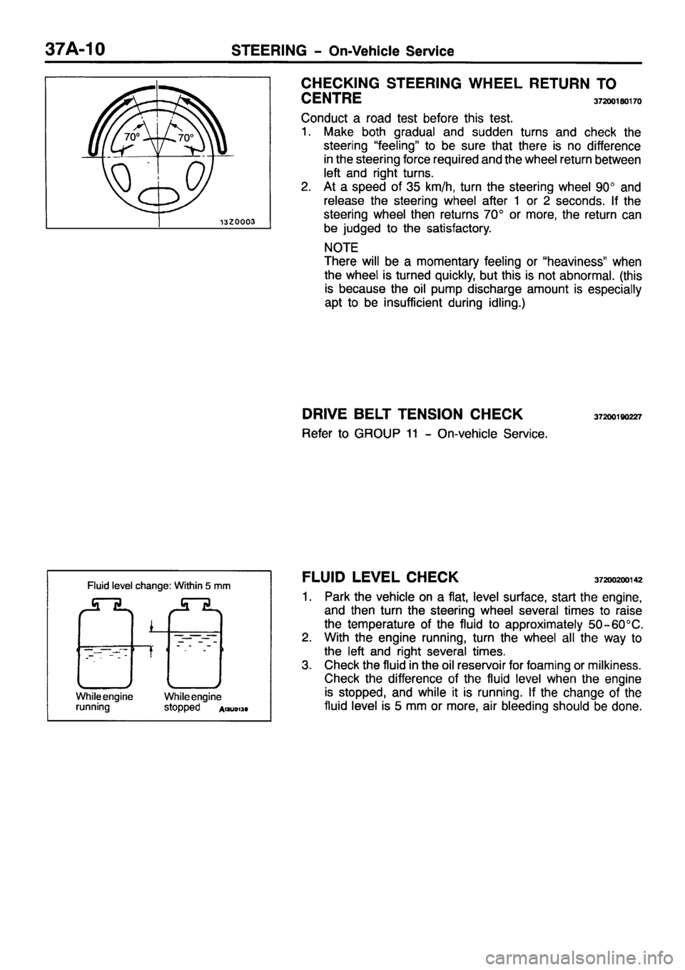MITSUBISHI PAJERO SPORT 1999  Workshop Manual 
