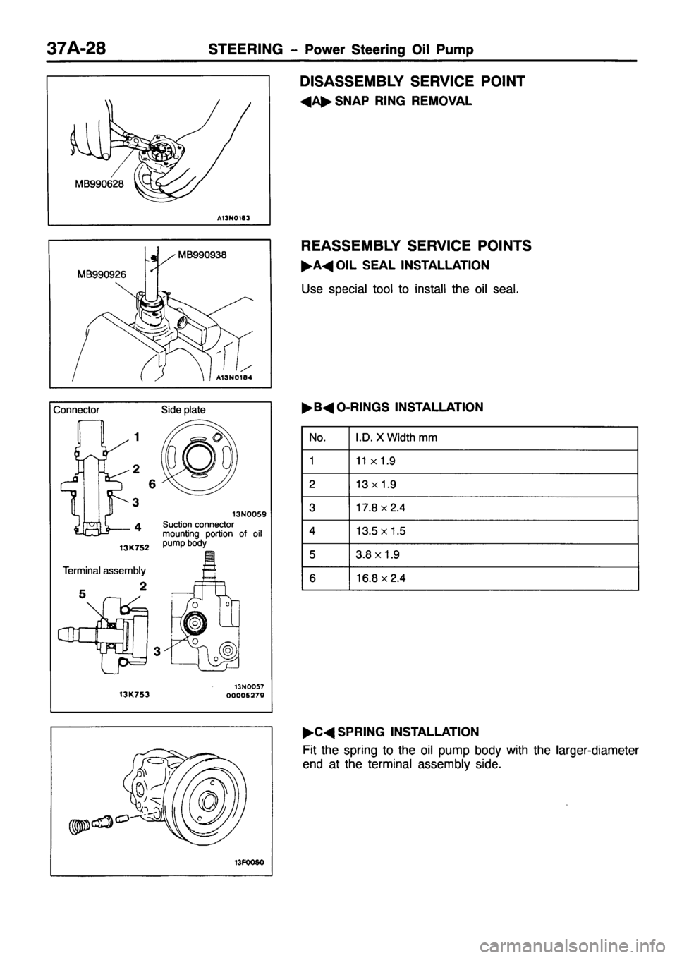 MITSUBISHI PAJERO SPORT 1999 Workshop Manual MITSUBISHI PAJERO SPORT 1999 Workshop Manual