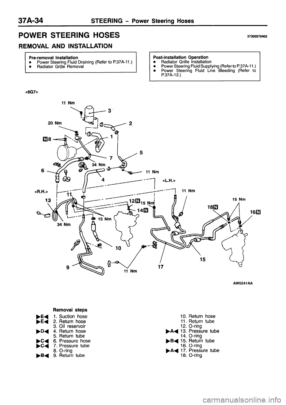 MITSUBISHI PAJERO SPORT 1999 Workshop Manual MITSUBISHI PAJERO SPORT 1999 Workshop Manual