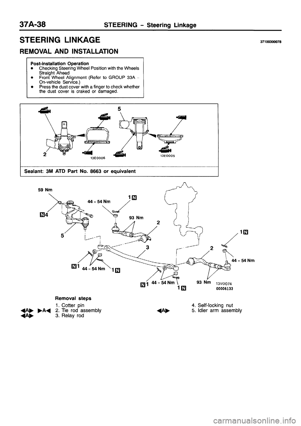MITSUBISHI PAJERO SPORT 1999 Workshop Manual MITSUBISHI PAJERO SPORT 1999 Workshop Manual