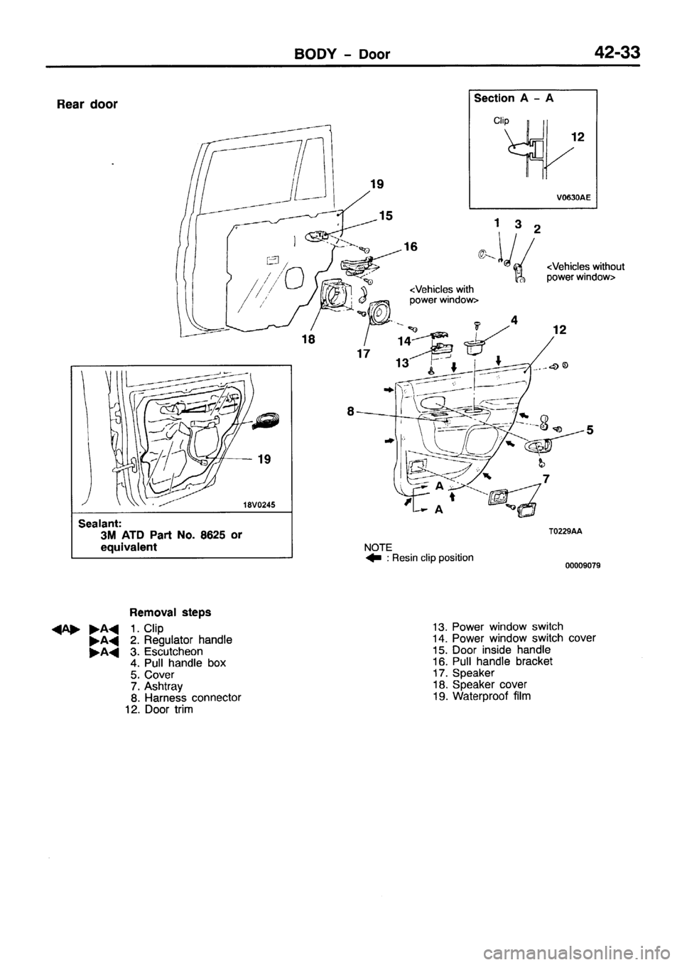 MITSUBISHI PAJERO SPORT 1999 Workshop Manual MITSUBISHI PAJERO SPORT 1999 Workshop Manual