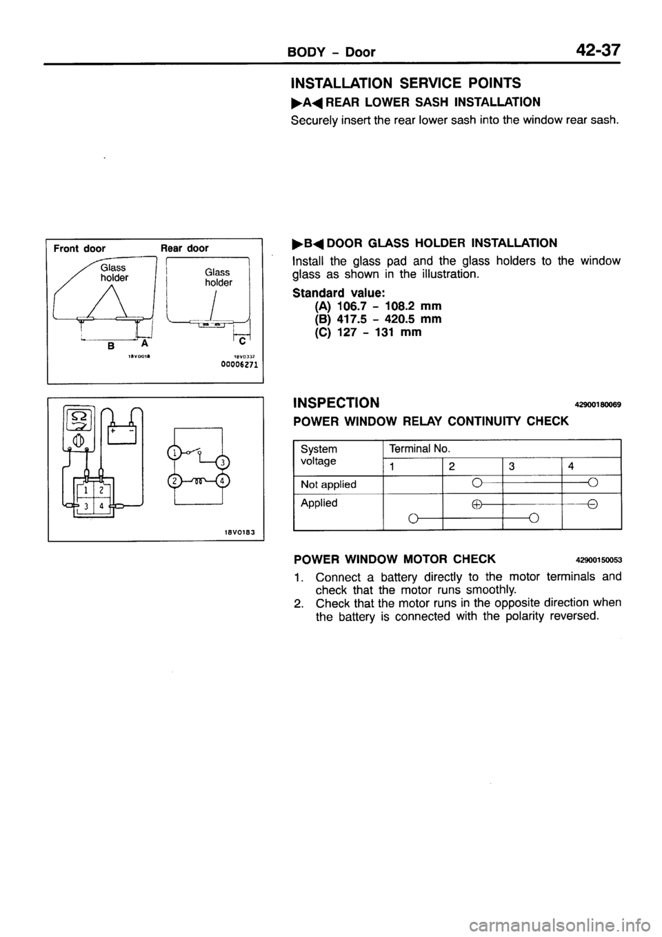 MITSUBISHI PAJERO SPORT 1999 Workshop Manual MITSUBISHI PAJERO SPORT 1999 Workshop Manual