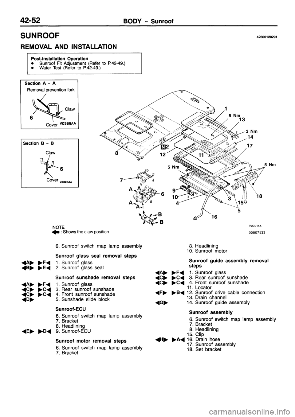 MITSUBISHI PAJERO SPORT 1999 Workshop Manual MITSUBISHI PAJERO SPORT 1999 Workshop Manual
