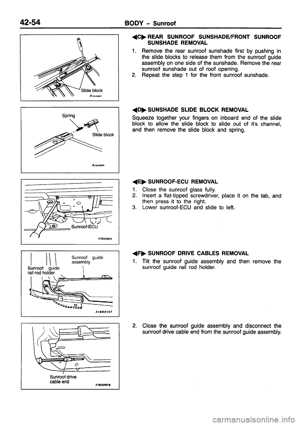 MITSUBISHI PAJERO SPORT 1999 Workshop Manual MITSUBISHI PAJERO SPORT 1999 Workshop Manual