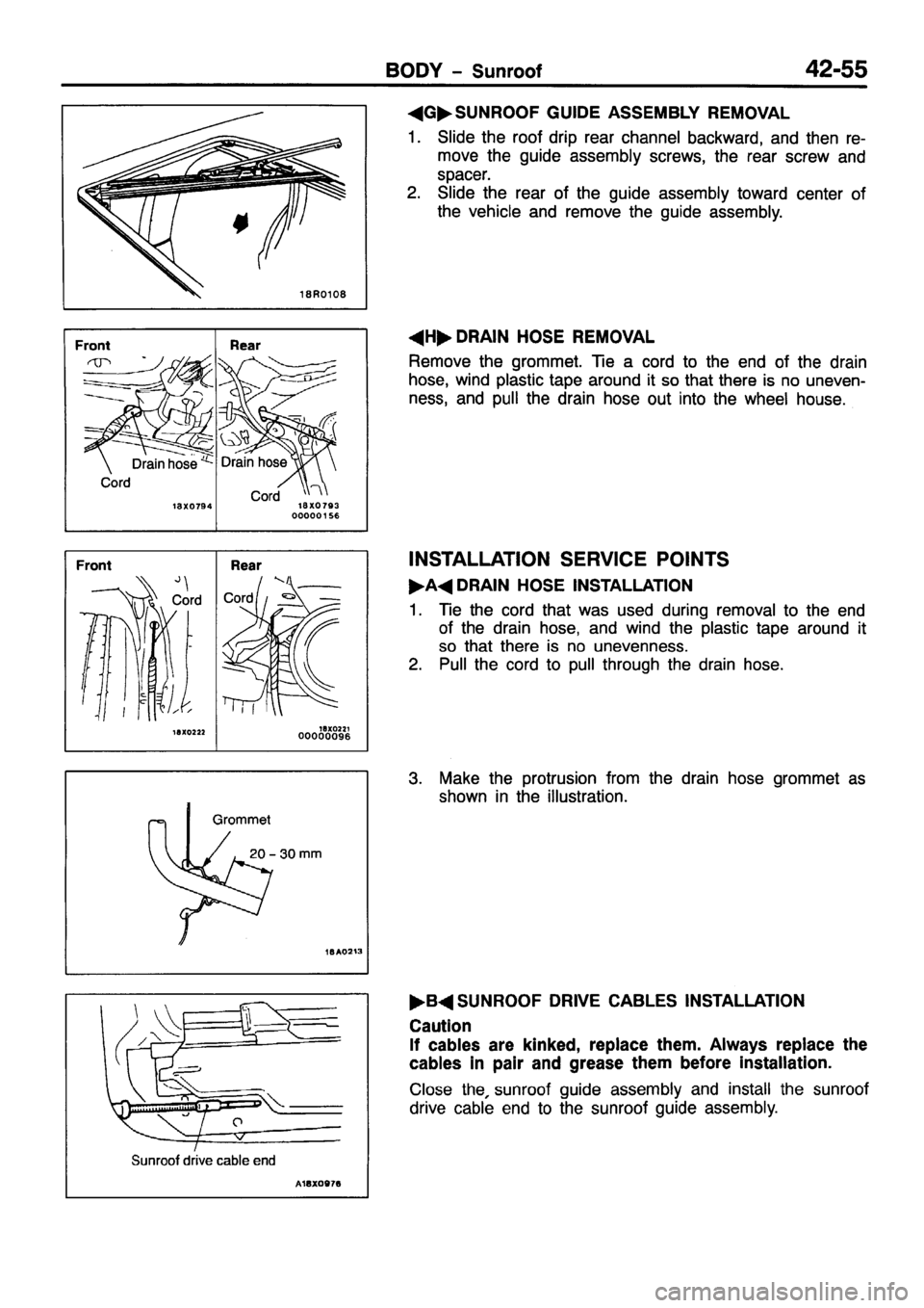 MITSUBISHI PAJERO SPORT 1999 Workshop Manual MITSUBISHI PAJERO SPORT 1999 Workshop Manual