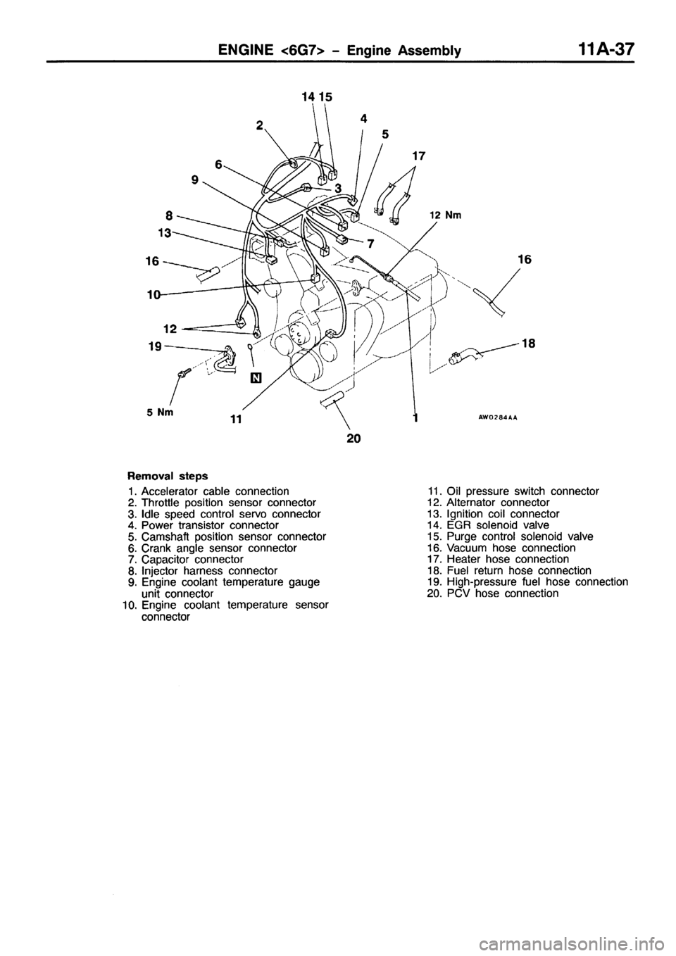 MITSUBISHI PAJERO SPORT 1999 Repair Manual 