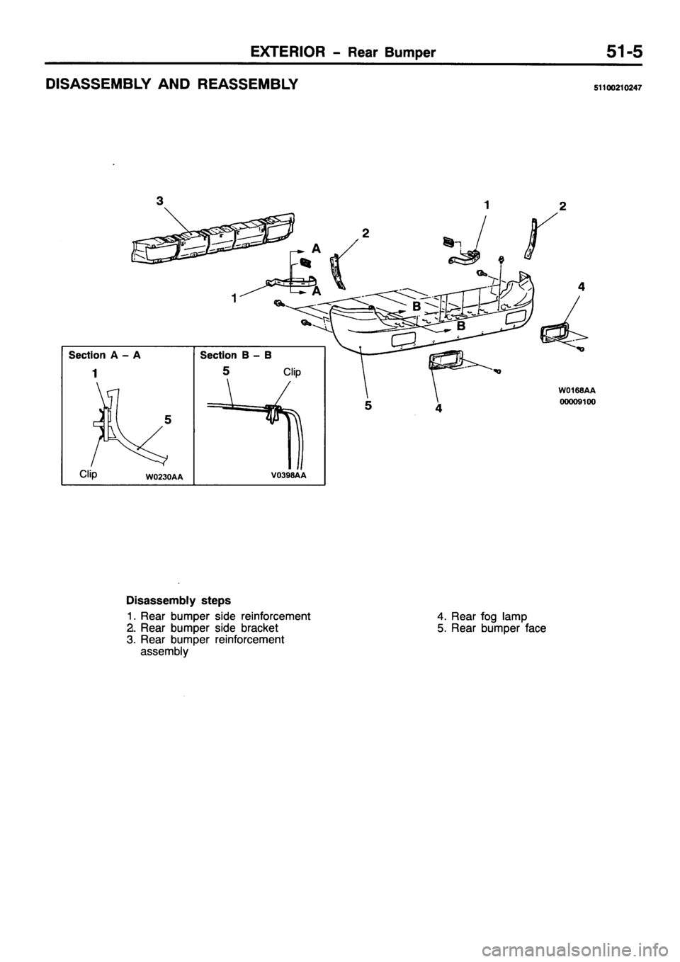 MITSUBISHI PAJERO SPORT 1999  Workshop Manual 