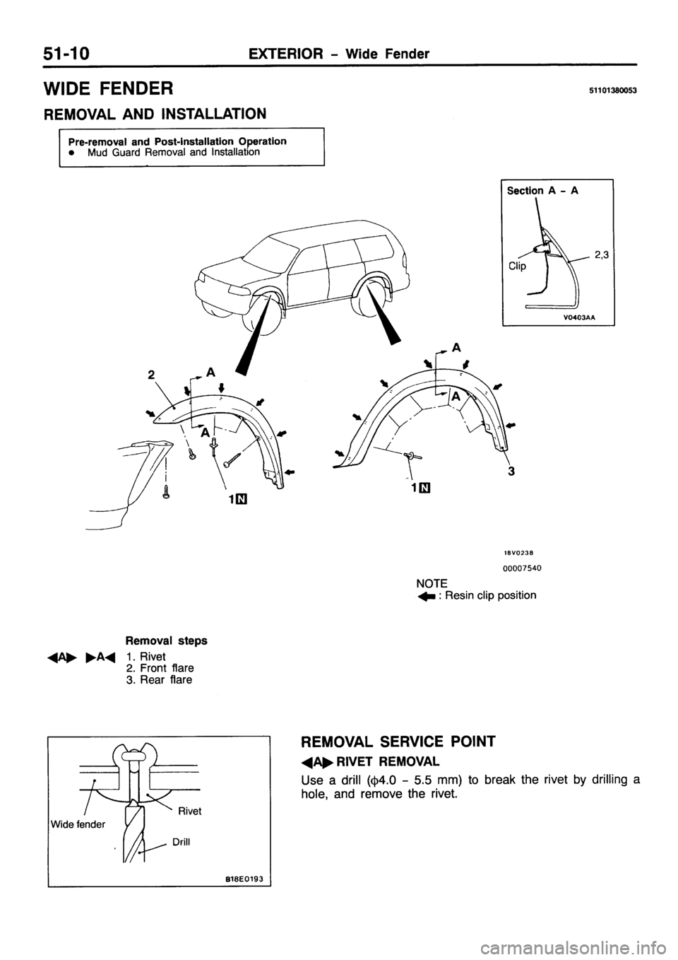 MITSUBISHI PAJERO SPORT 1999 Workshop Manual MITSUBISHI PAJERO SPORT 1999 Workshop Manual