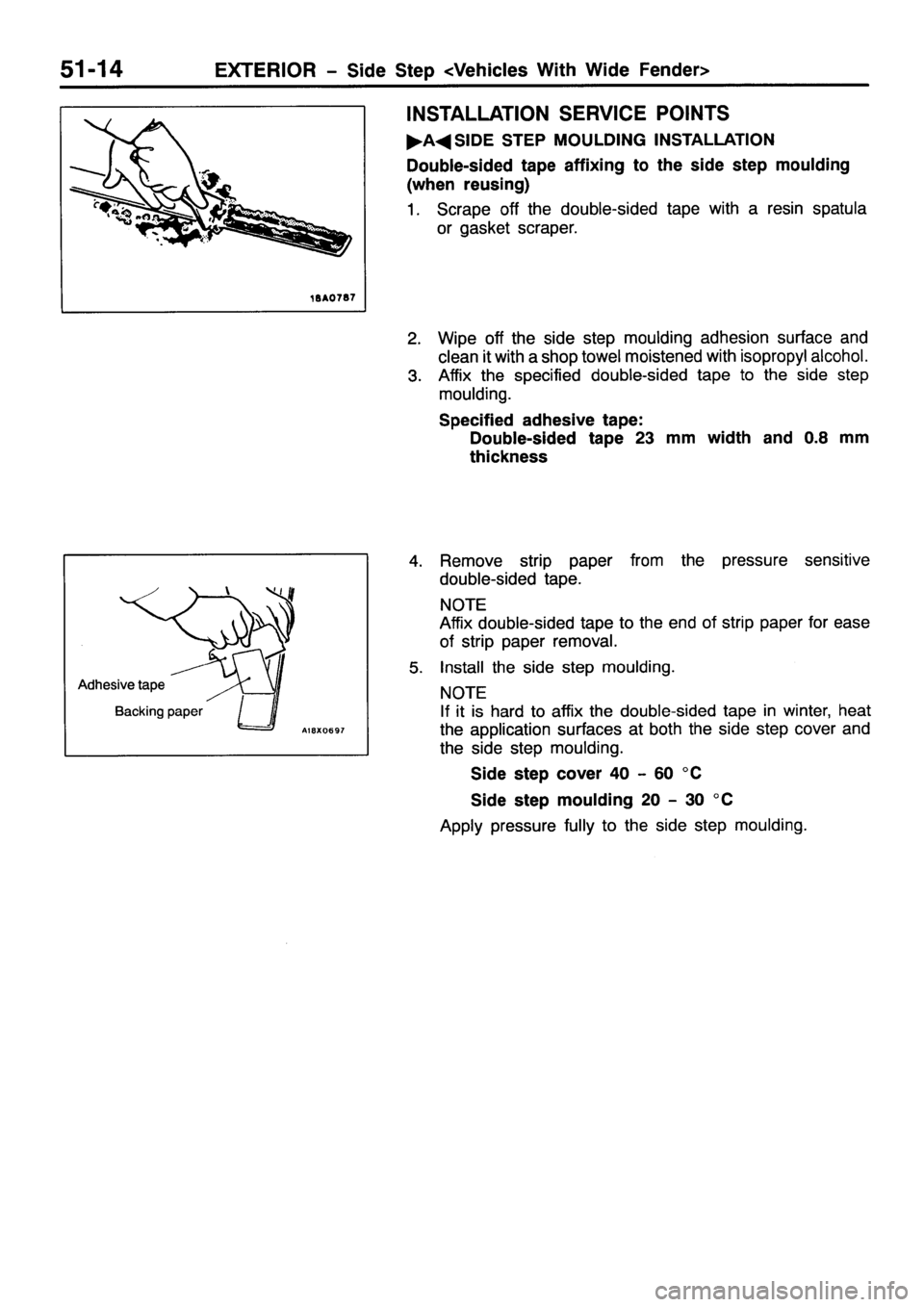 MITSUBISHI PAJERO SPORT 1999 Workshop Manual MITSUBISHI PAJERO SPORT 1999 Workshop Manual