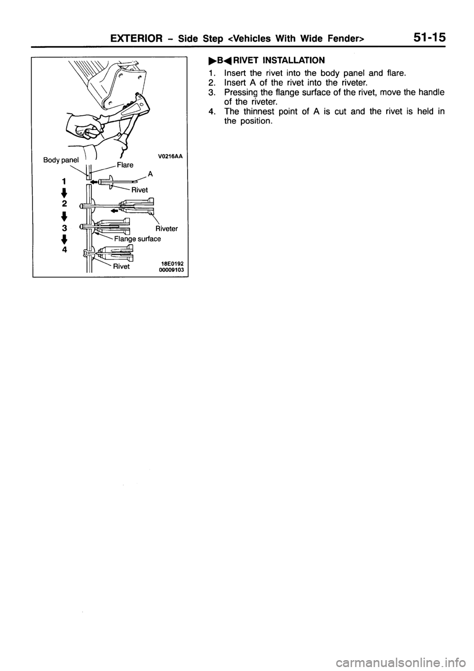 MITSUBISHI PAJERO SPORT 1999 Workshop Manual MITSUBISHI PAJERO SPORT 1999 Workshop Manual