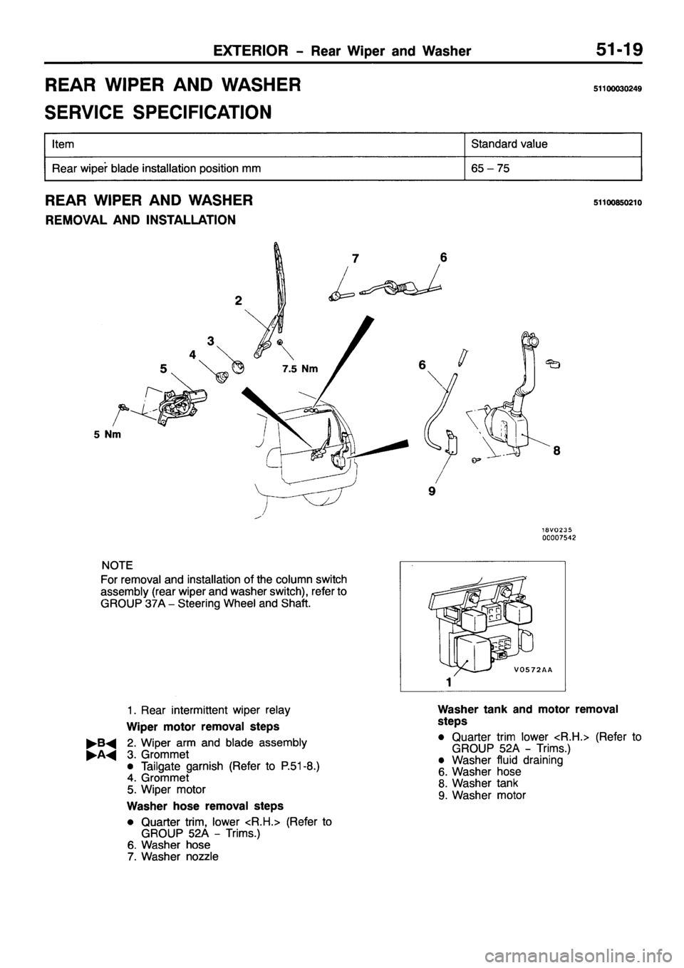 MITSUBISHI PAJERO SPORT 1999  Workshop Manual 