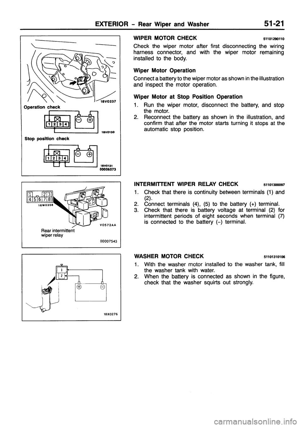 MITSUBISHI PAJERO SPORT 1999  Workshop Manual 