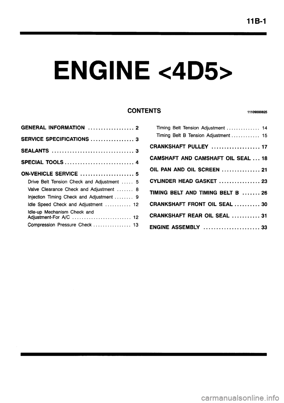MITSUBISHI PAJERO SPORT 1999 Manual PDF MITSUBISHI PAJERO SPORT 1999 Manual PDF