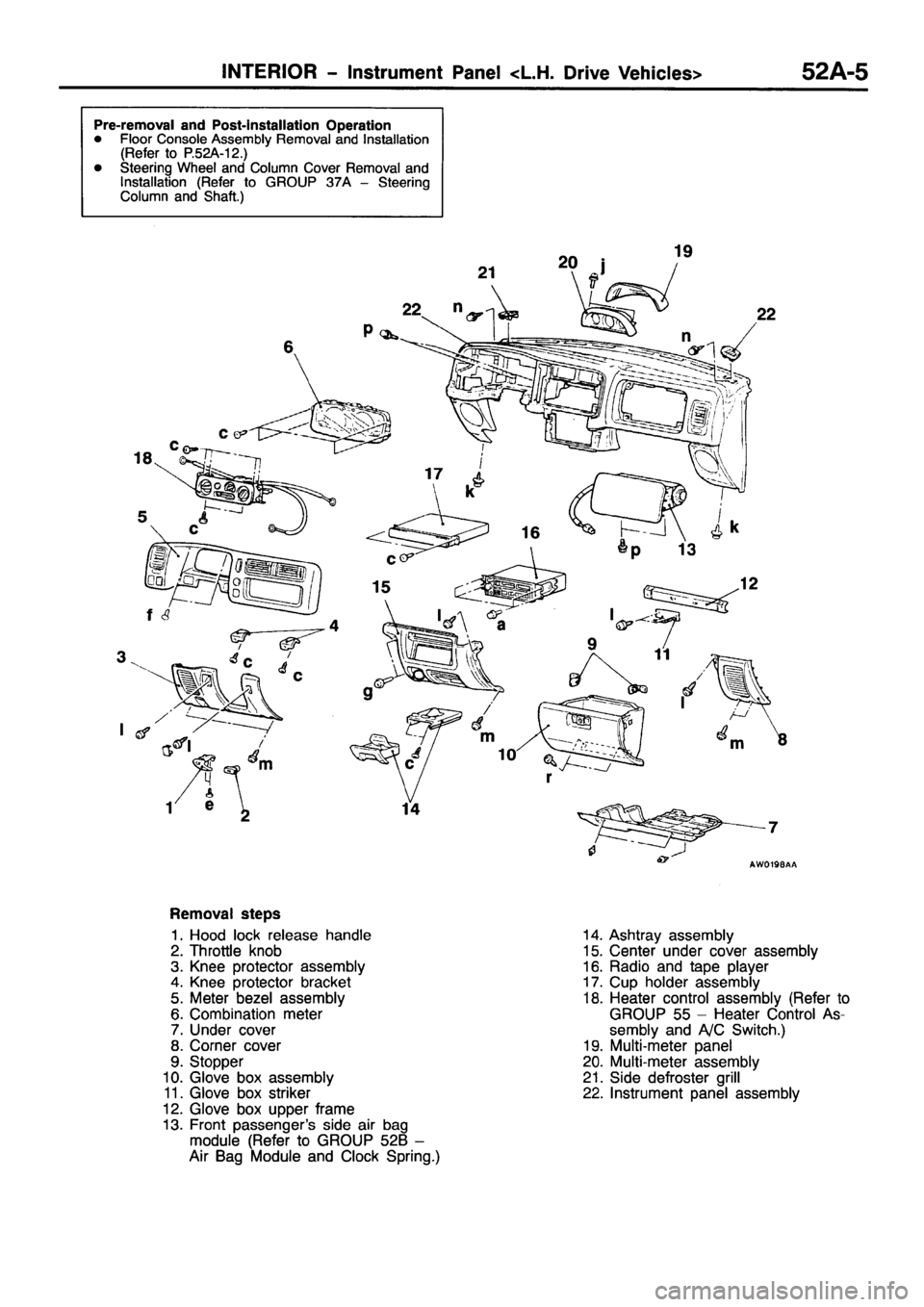 MITSUBISHI PAJERO SPORT 1999  Workshop Manual 