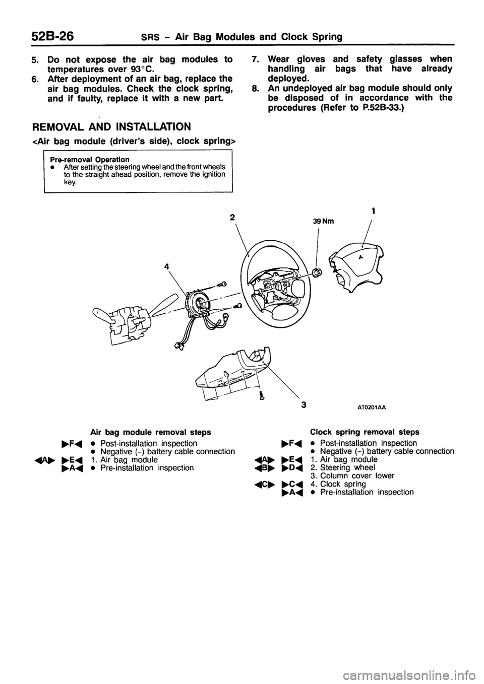 MITSUBISHI PAJERO SPORT 1999  Workshop Manual 
