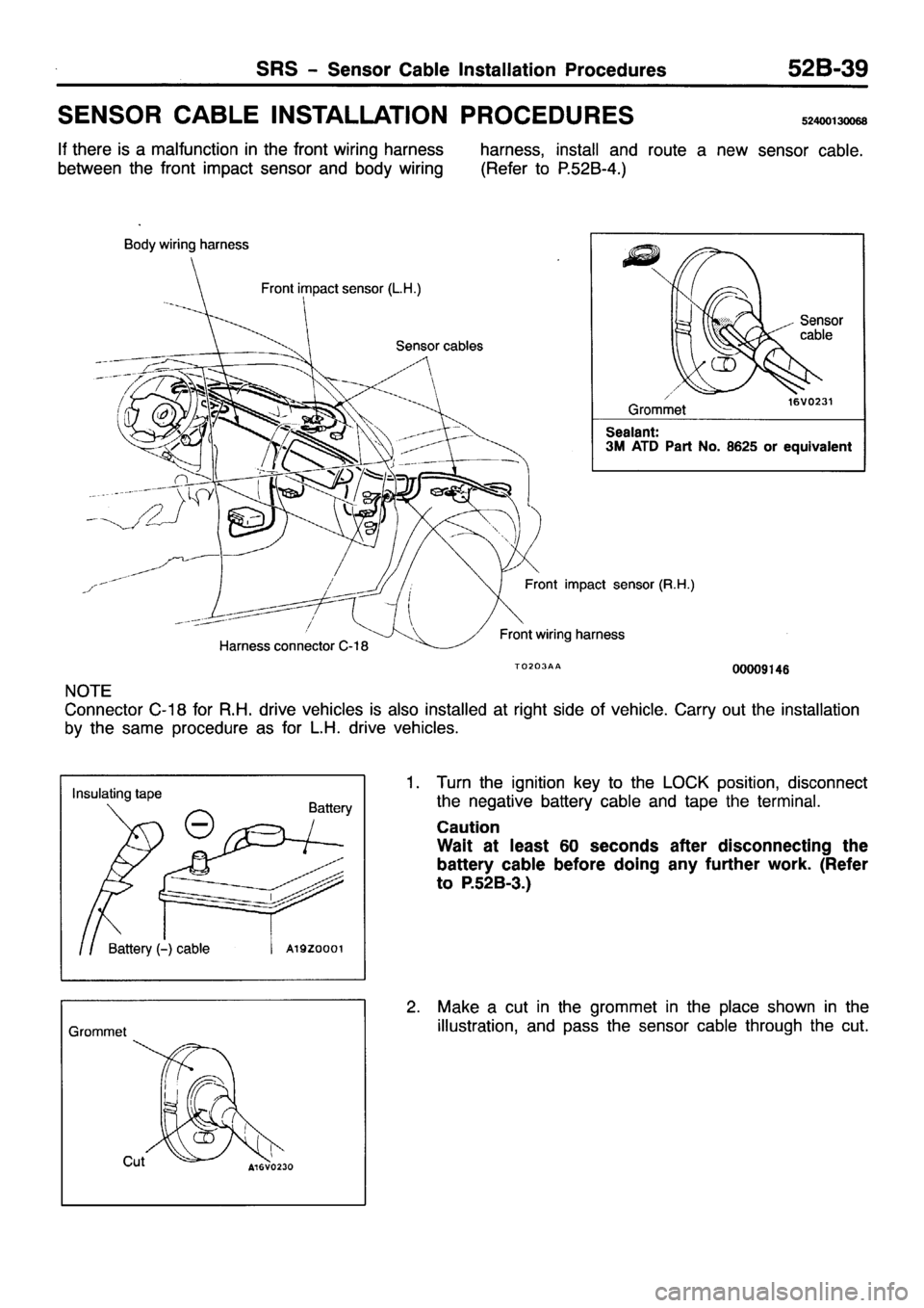 MITSUBISHI PAJERO SPORT 1999 Workshop Manual MITSUBISHI PAJERO SPORT 1999 Workshop Manual