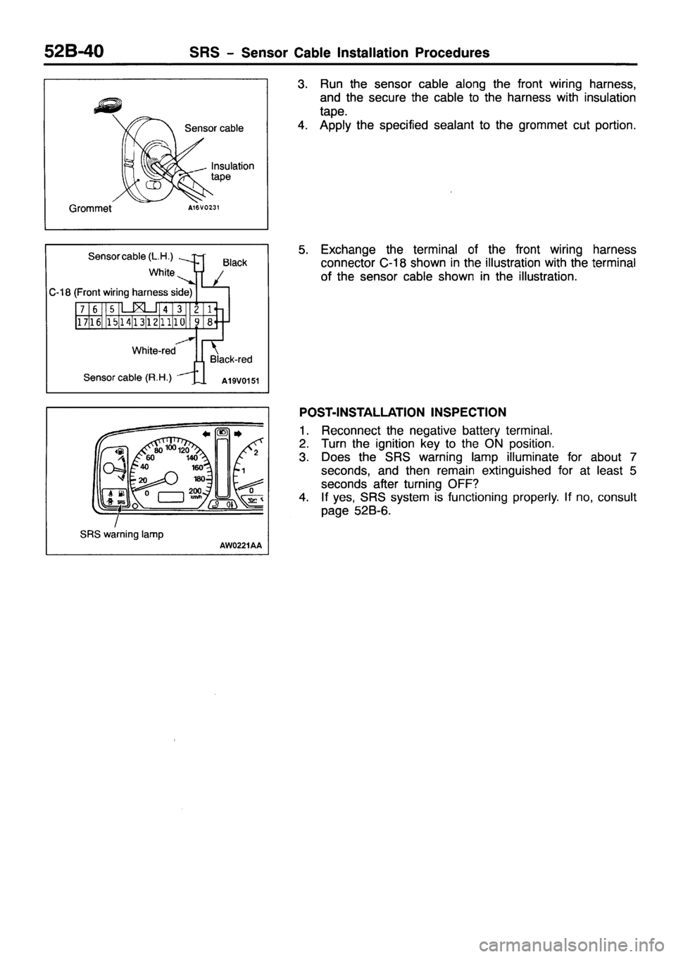 MITSUBISHI PAJERO SPORT 1999 Workshop Manual MITSUBISHI PAJERO SPORT 1999 Workshop Manual