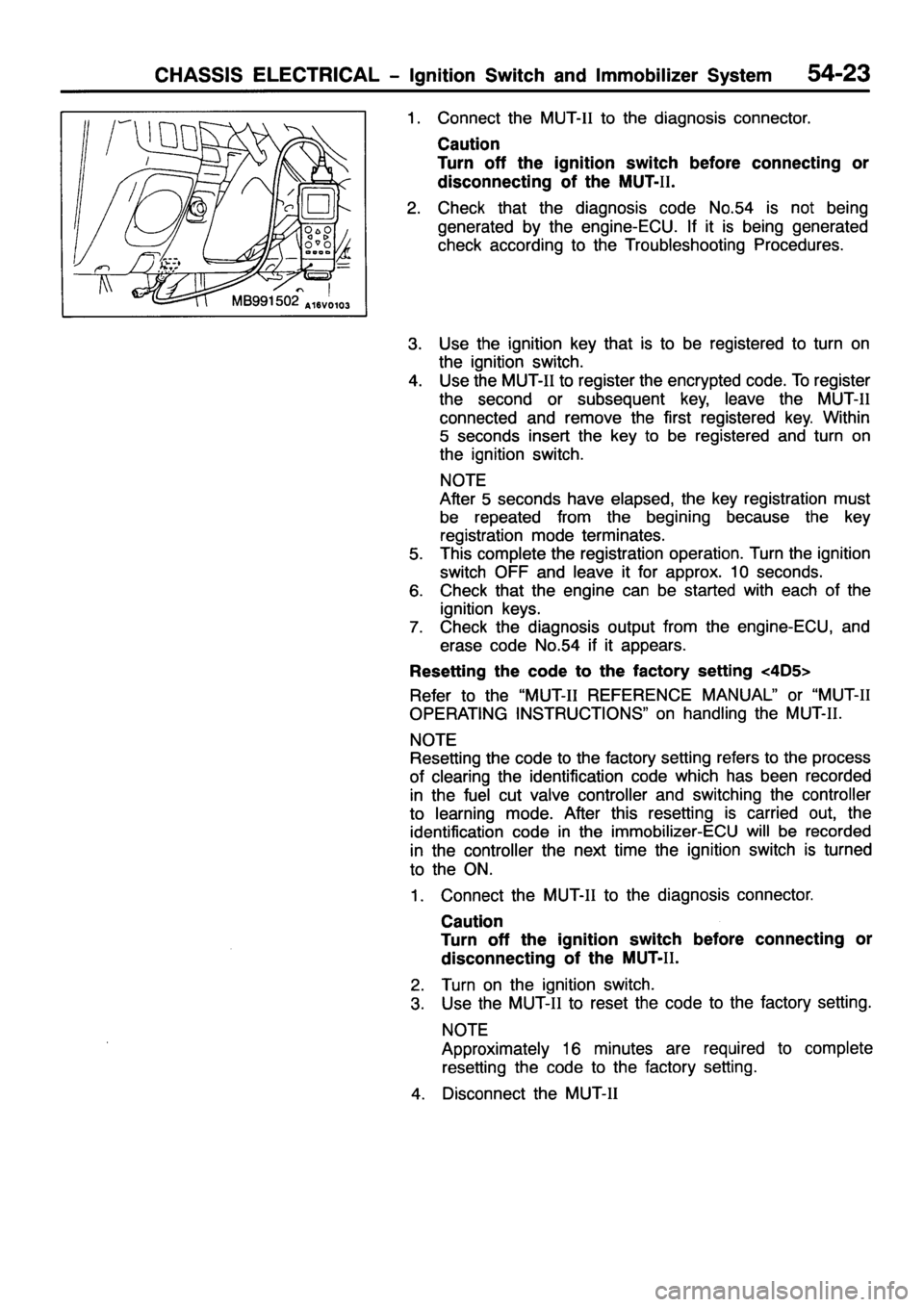 MITSUBISHI PAJERO SPORT 1999 Workshop Manual MITSUBISHI PAJERO SPORT 1999 Workshop Manual