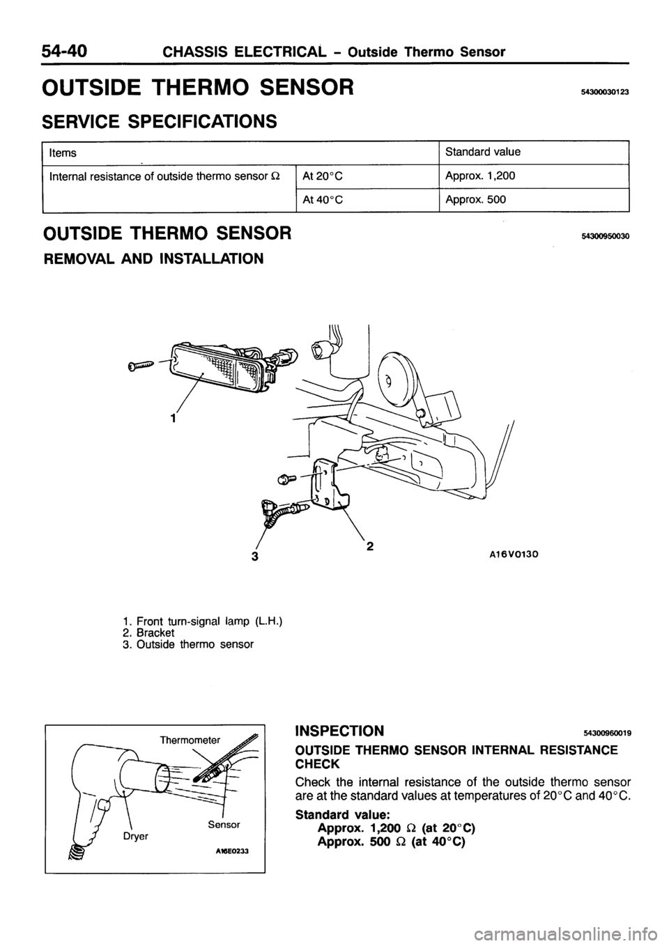 MITSUBISHI PAJERO SPORT 1999 Workshop Manual MITSUBISHI PAJERO SPORT 1999 Workshop Manual