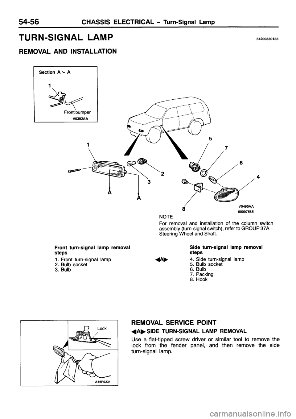 MITSUBISHI PAJERO SPORT 1999 Workshop Manual MITSUBISHI PAJERO SPORT 1999 Workshop Manual