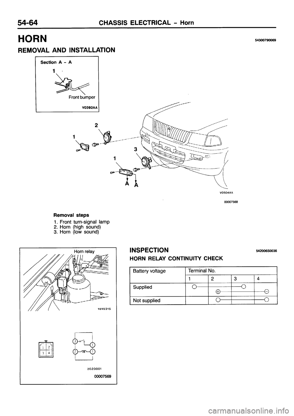 MITSUBISHI PAJERO SPORT 1999 Workshop Manual MITSUBISHI PAJERO SPORT 1999 Workshop Manual