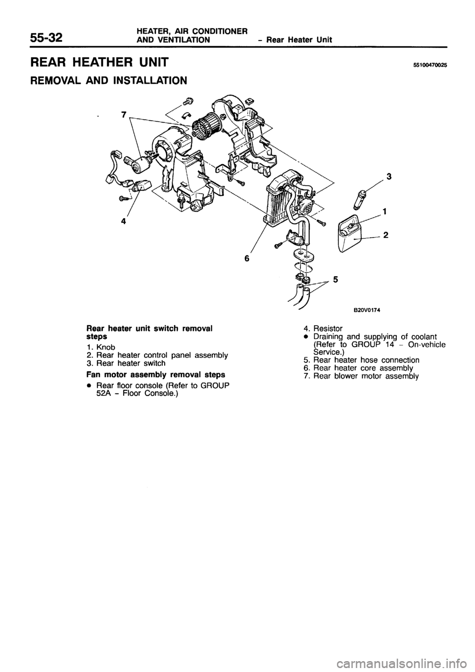MITSUBISHI PAJERO SPORT 1999  Workshop Manual 