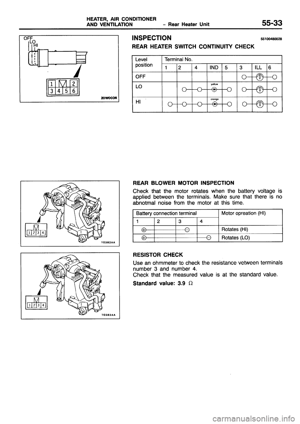 MITSUBISHI PAJERO SPORT 1999  Workshop Manual 