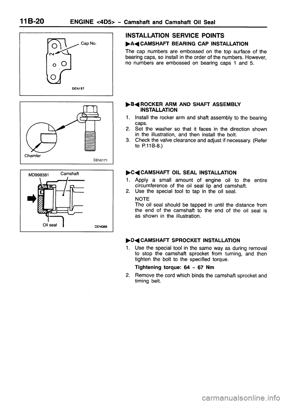 MITSUBISHI PAJERO SPORT 1999 Owners Manual 