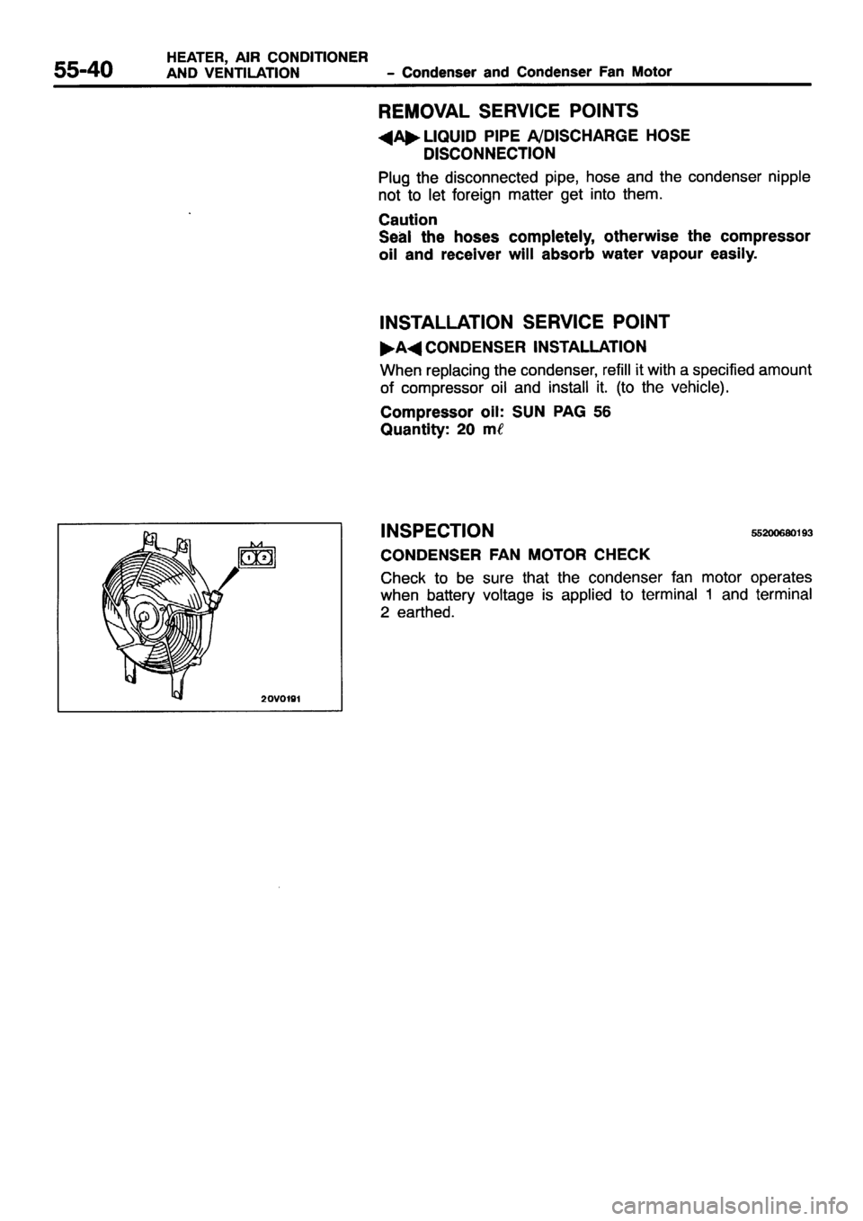 MITSUBISHI PAJERO SPORT 1999 Workshop Manual MITSUBISHI PAJERO SPORT 1999 Workshop Manual
