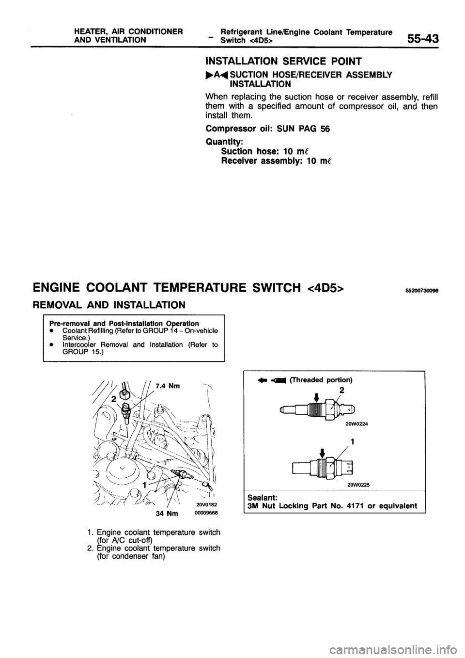 MITSUBISHI PAJERO SPORT 1999 Workshop Manual MITSUBISHI PAJERO SPORT 1999 Workshop Manual