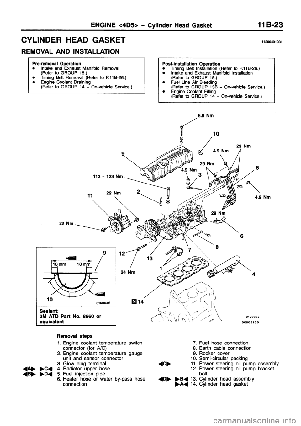 MITSUBISHI PAJERO SPORT 1999 Owners Manual 