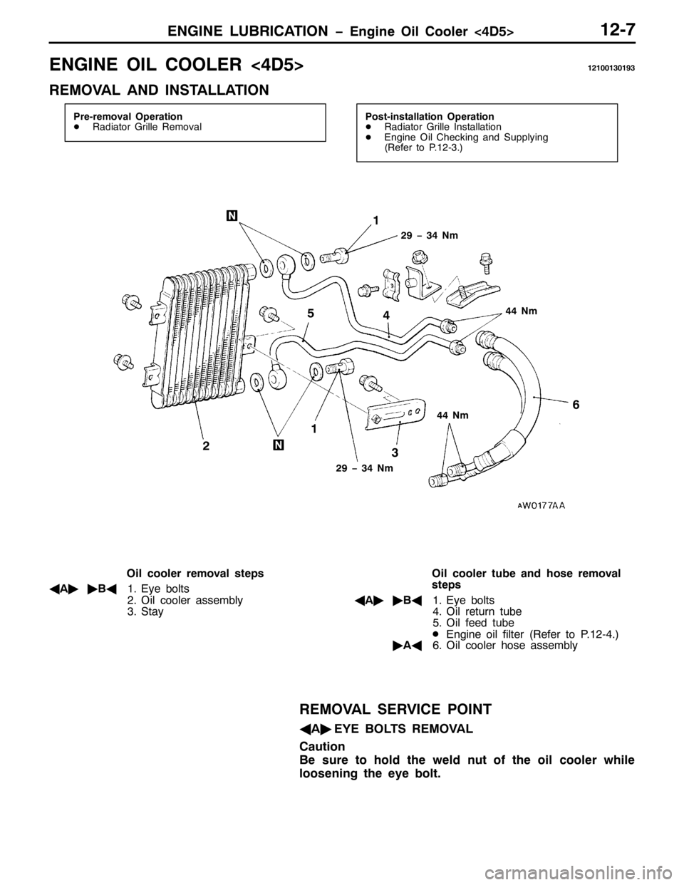 MITSUBISHI PAJERO SPORT 1998 Workshop Manual (1*,1( /8%5,&$7,21 ï(QJLQH 2LO &RROHU?78!450:
(1*,1( 2,/ &22/(5?78!454334634<6
5(029$/ $1 ,167$//$7,21
3UH0UHPRYDO 2SHUDWLRQ
-5DGLDWRU *ULOOH 5HPRYDO3RVW0LQVWDOODWLRQ 2SHUDWLRQ
-5DGLDWRU *ULOOH ,Q MITSUBISHI PAJERO SPORT 1998 Workshop Manual (1*,1( /8%5,&$7,21 ï(QJLQH 2LO &RROHU?78!450:
(1*,1( 2,/ &22/(5?78!454334634<6
5(029$/ $1 ,167$//$7,21
3UH0UHPRYDO 2SHUDWLRQ
-5DGLDWRU *ULOOH 5HPRYDO3RVW0LQVWDOODWLRQ 2SHUDWLRQ
-5DGLDWRU *ULOOH ,Q