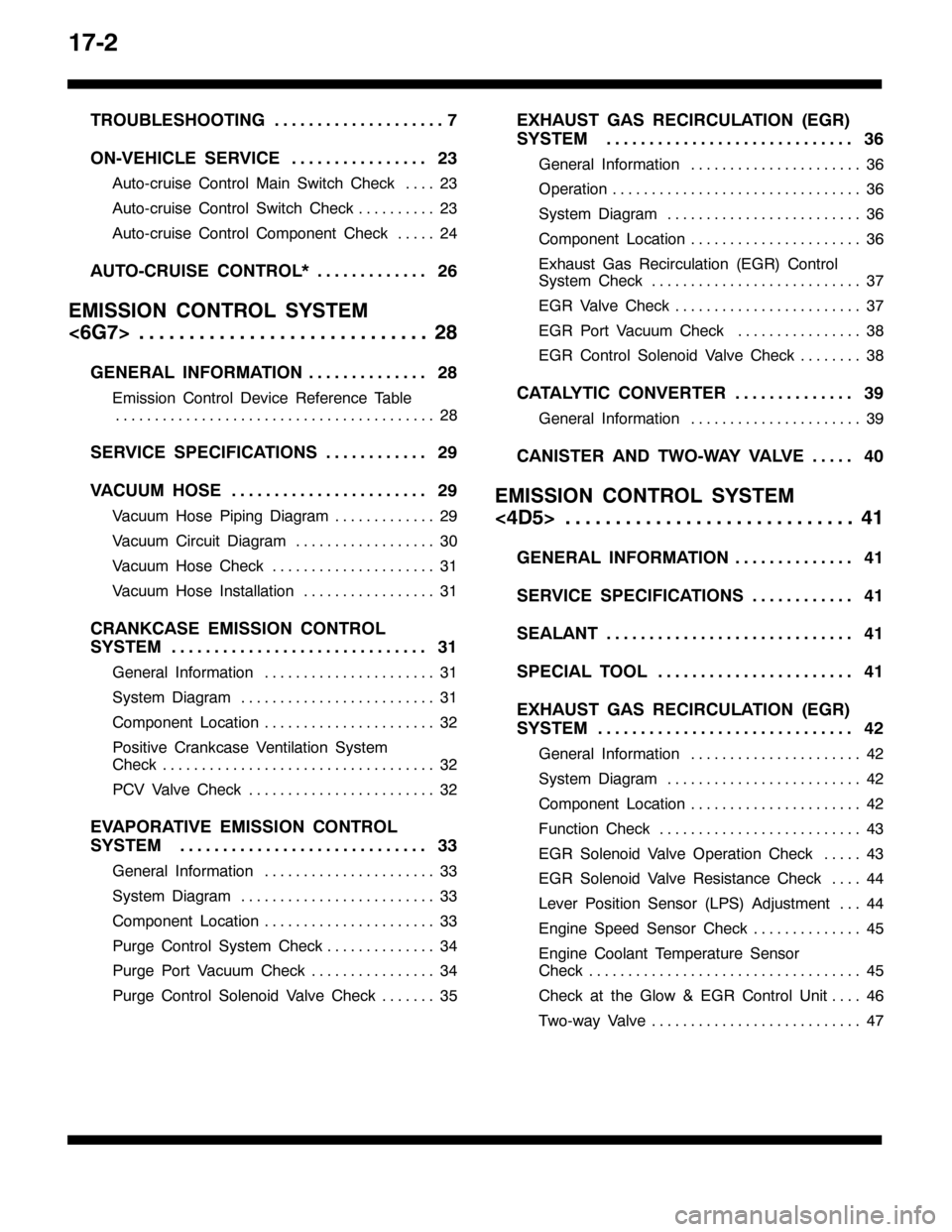 MITSUBISHI PAJERO SPORT 1998 Workshop Manual 4:05
7528%/(6+227,1*: 11111111111111111111
2109(+,&/( 6(59,&(56 1111111111111111
$XWR0FUXLVH &RQWURO 0DLQ 6ZLWFK &KHFN56 1111
$XWR0FUXLVH &RQWURO 6ZLWFK &KHFN56 1111111111
$XWR0FUXLVH &RQWURO &RPSRQHQ MITSUBISHI PAJERO SPORT 1998 Workshop Manual 4:05
7528%/(6+227,1*: 11111111111111111111
2109(+,&/( 6(59,&(56 1111111111111111
$XWR0FUXLVH &RQWURO 0DLQ 6ZLWFK &KHFN56 1111
$XWR0FUXLVH &RQWURO 6ZLWFK &KHFN56 1111111111
$XWR0FUXLVH &RQWURO &RPSRQHQ